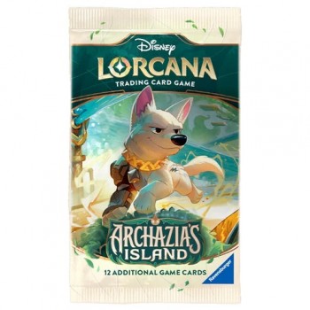 Disney Lorcana Archazia's Island Booster kortų papildymas (12 kortų) (anglų k.)